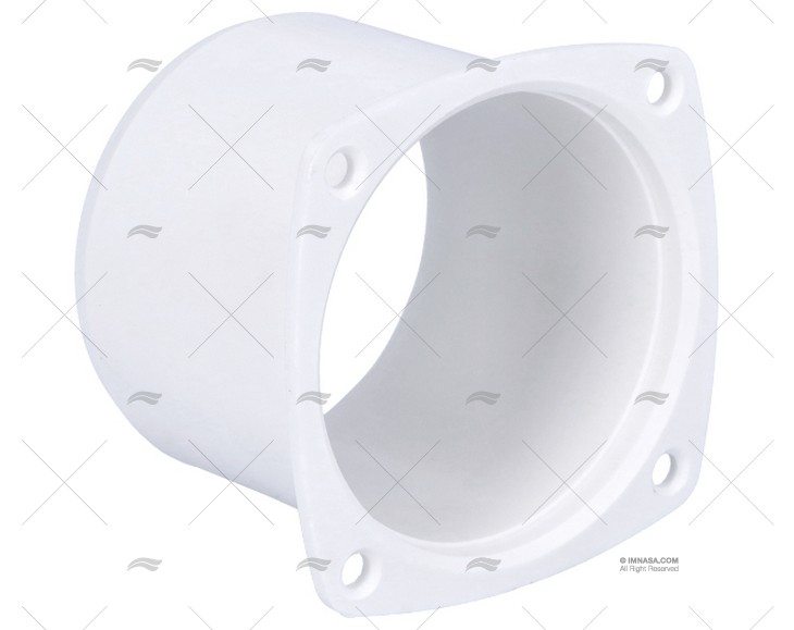 ADAPTADOR PLÁSTICO BRANCO 82 X 82 mm ROCA MARIN EQUIPMENT