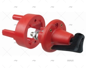 DISCONNETTORE BATTERIA 140A 2P DOPPIO MANP PERKO