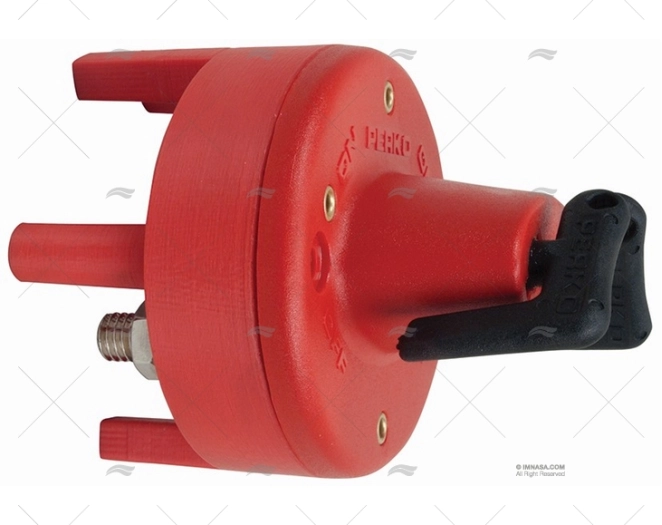 DISCONNETTORE BATTERIA 140A 2P DOPPIO MANP PERKO