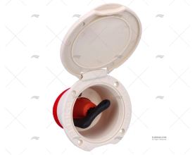 DESCONECTOR BATERIA 140A 2P SIMPLES CAIXA PERKO