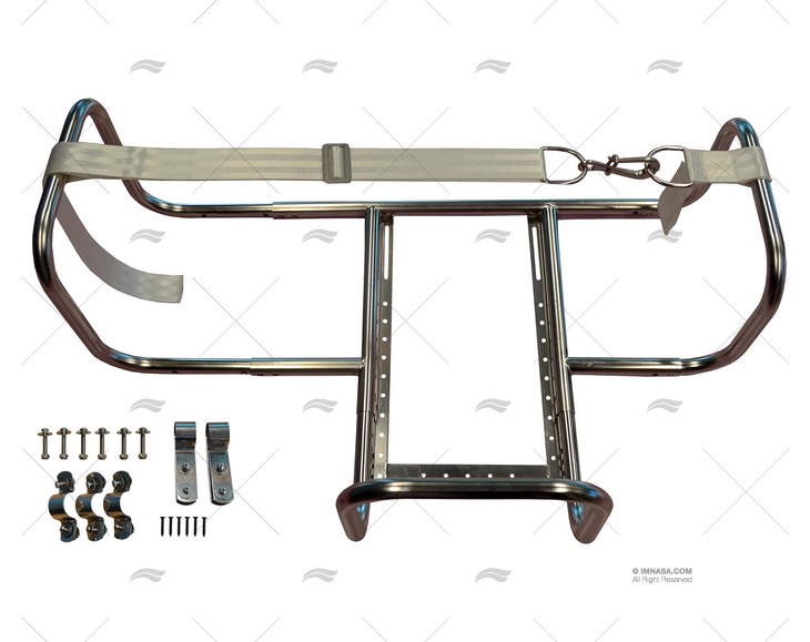 SUPORTE FIXAÇÃO BALSA INOX UNIVERSAL