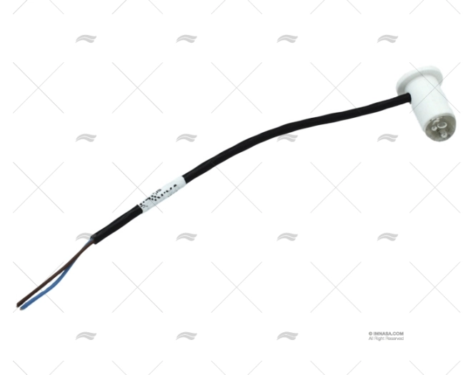 LED TECA COMPLETO BS 13mm AZUL BESENZONI