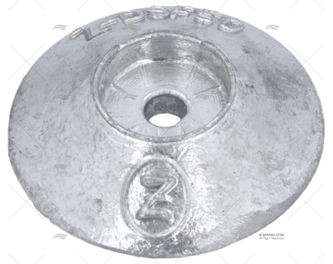 ANODE ZINC DISC 50mm ZINETI