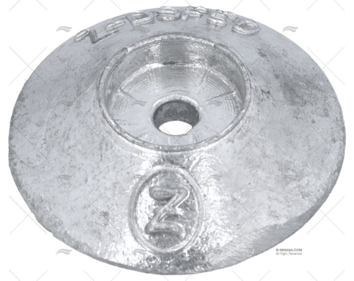 ANODE ZINC DISC 50mm ZINETI
