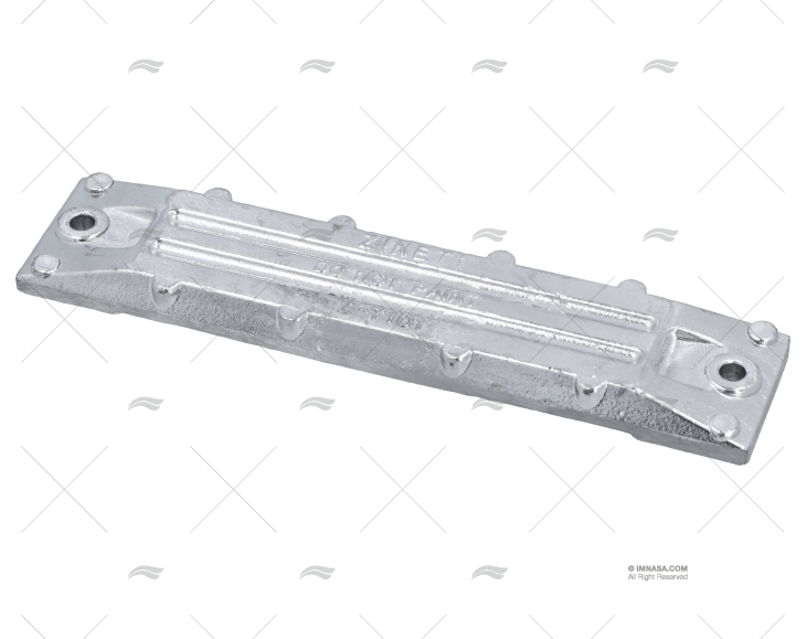 ANODO ZINCO INCAVO. 225X50mm ZINETI