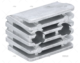 ANODO ZINC VOLV. CUBO SERIE DPX