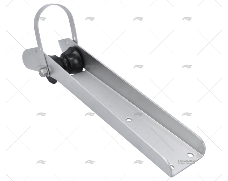 CUSCINETTO DI PRUA INOX GRANDE 500x84mm