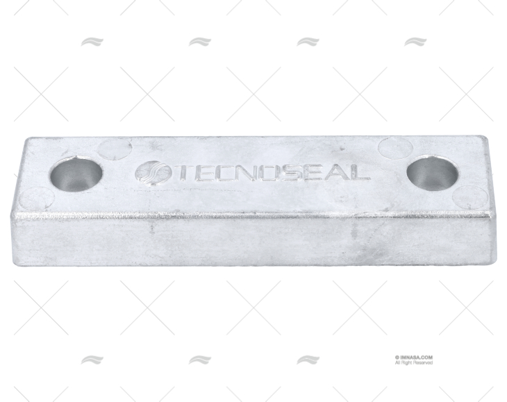 ANODO ZINCO RIVA 217x60mm TECNOSEAL