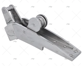 PIVOTING BOW ROLLER  IN S.S. 410mm