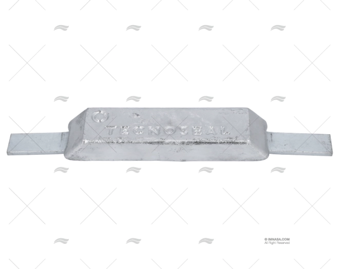 ANODE ZINC 190x50mm TECNOSEAL