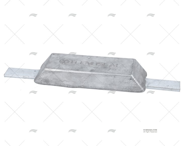 ANODE ZINC 200x60mm TECNOSEAL