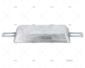 ANODE ZINC SCANDINAVIAN 220x95mm TECNOSEAL