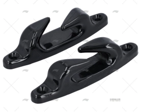 GUIA DE CABOS PLÁSTICO PRETO 113mm (JGO.)