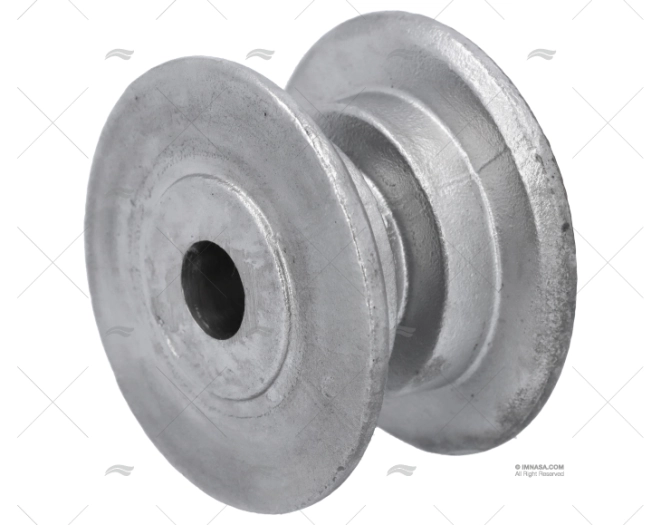 ROLETE PONTEIRA INOX 66mm