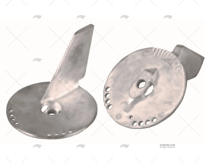 ANODO ALLUMINIO EVINRUDE 70HP 4T 85mm