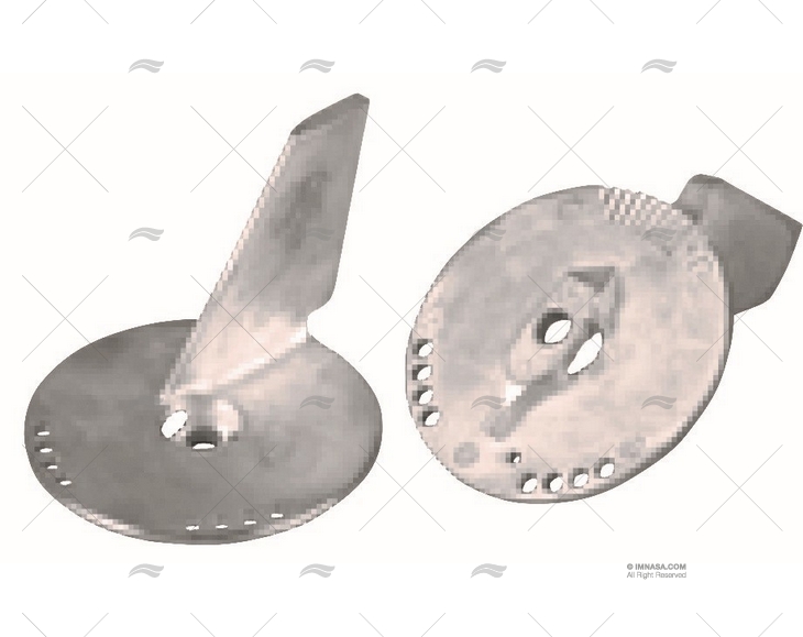 ANODO ALLUMINIO EVINRUDE 70HP 4T 85mm
