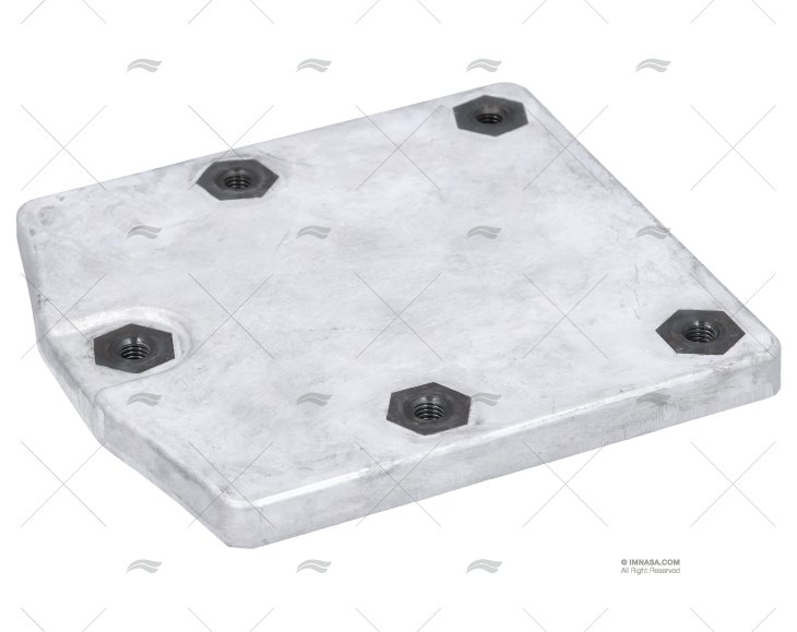 ANODE ALUMINIUM MERCURY 160x150mm