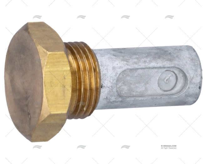 ANODO ZINC RENAULT MARINE 42x24mm