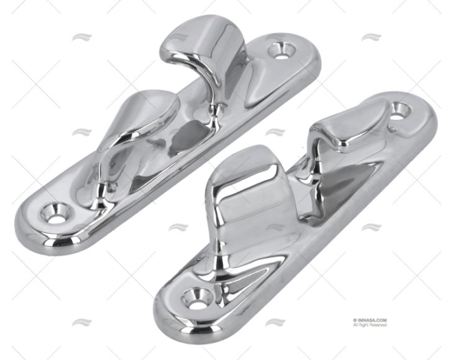 GUIA DE CABOS EM INOX 155mm PAR