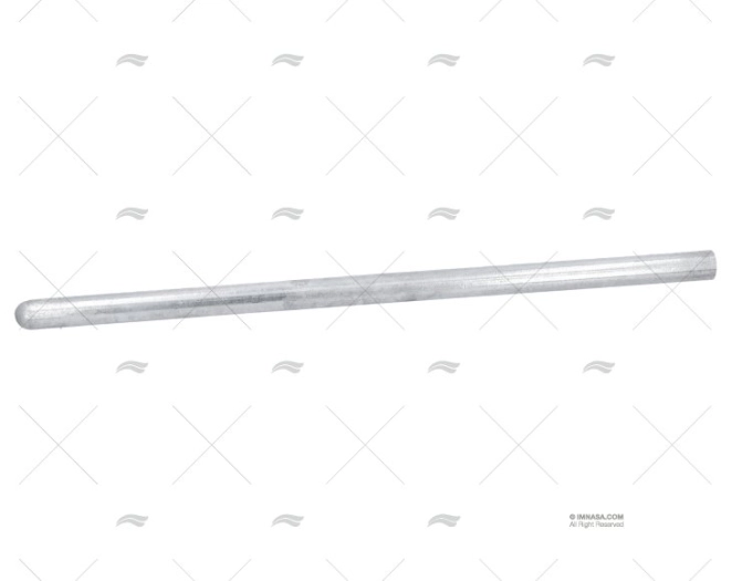 ÂNODO ZINCO BARRA 18x400mm 0,750kg
