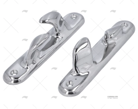 GUIA DE CABOS EM INOX 205mm PAR