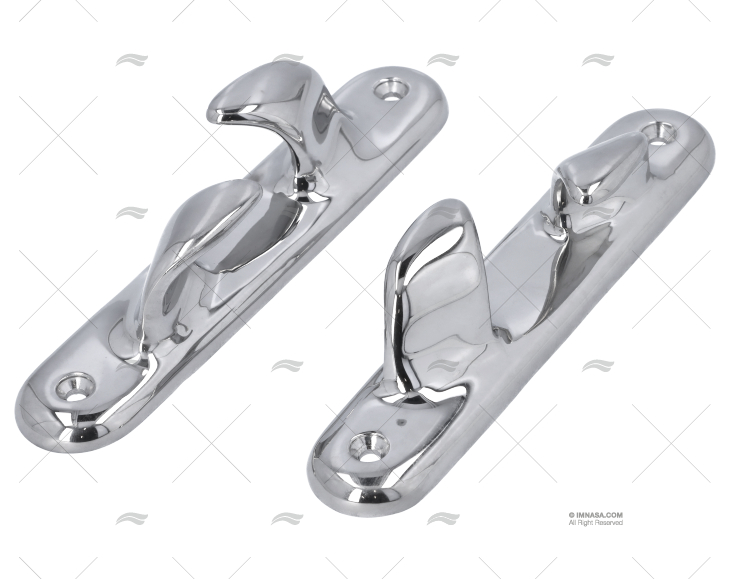 GUIA DE CABOS EM INOX 205mm PAR