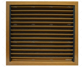 GRILLE TEAK 350x300 AVEC FILTRE THERMOWELL