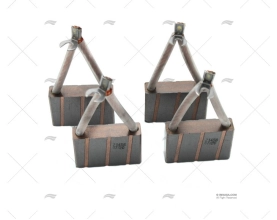 KIT ESCOVAS P/SP155/SE170/SE150 12/24V 4U SLEIPNER