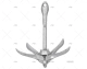 ANCHOR GRAPNEL GALVANIZED 1,5kg