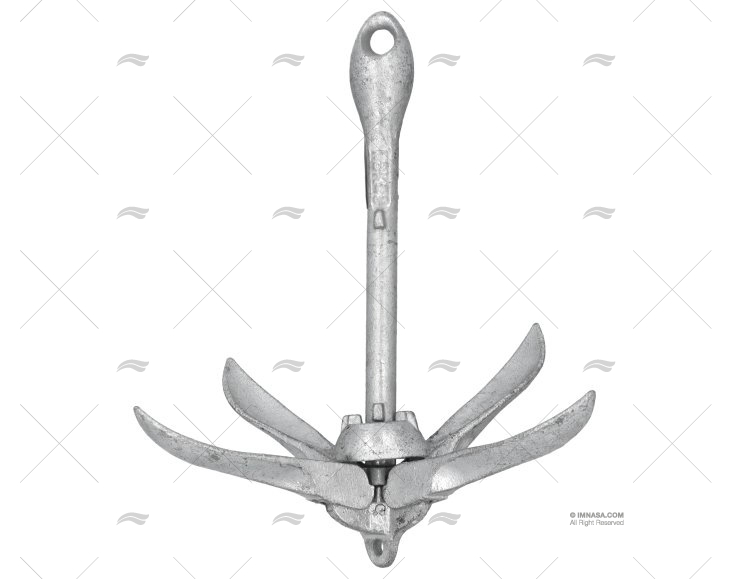 ANCHOR GRAPNEL GALVANIZED 2,5kg