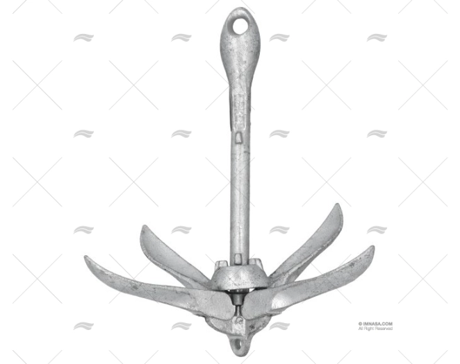 ÂNCORA DOBRÁVEL  8  kg GALVANIZADO
