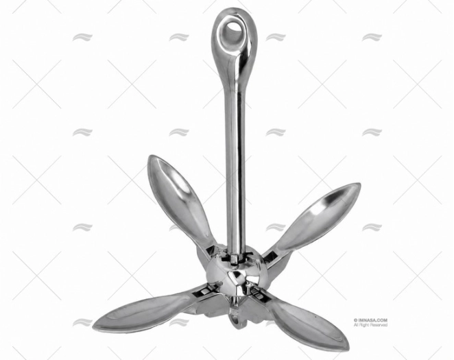 ÂNCORA DOBRÁVEL  4  kg INOX