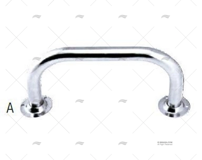CORRIMANO INOX 270x130mm