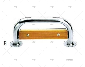 CORRIMÃO INOX TECA 270x130mm