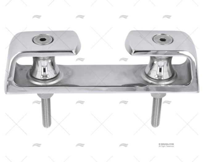 PASSACABO COM 2 ROLDANAS INOX 8"