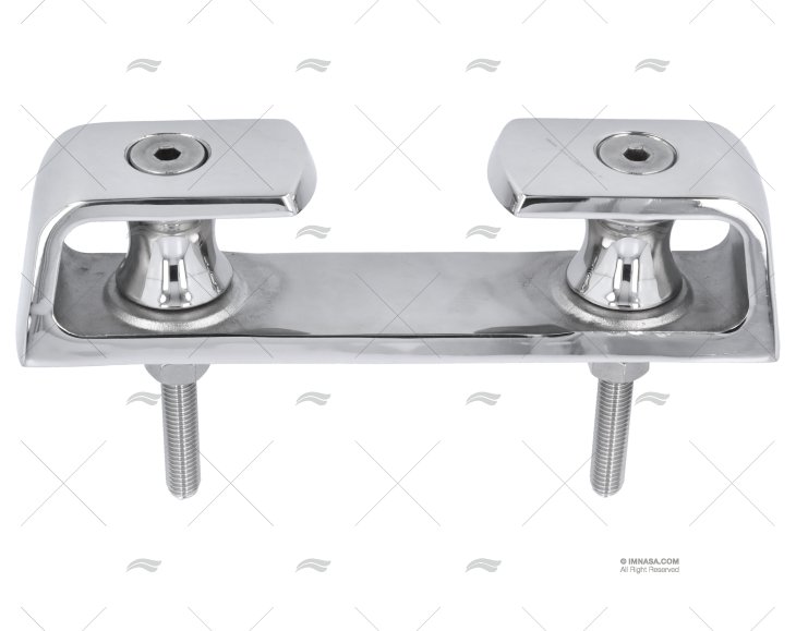 PASSACABO COM 2 ROLDANAS INOX 8"