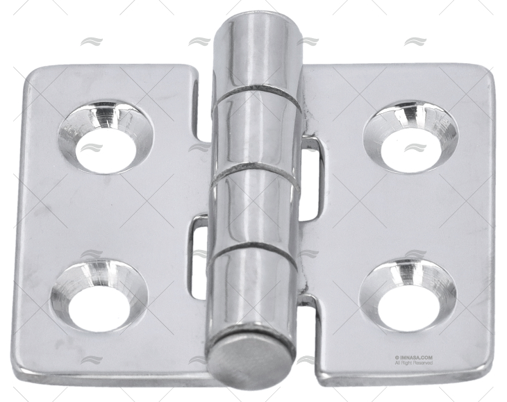CERNIERA INOX 40x45x2mm