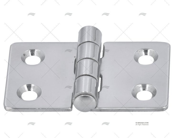 STAINLESS STEEL HINGE 40x60x2mm