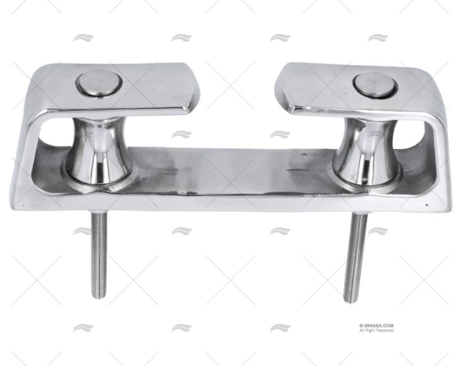 PASSACABO COM 2 ROLDANAS INOX 10"