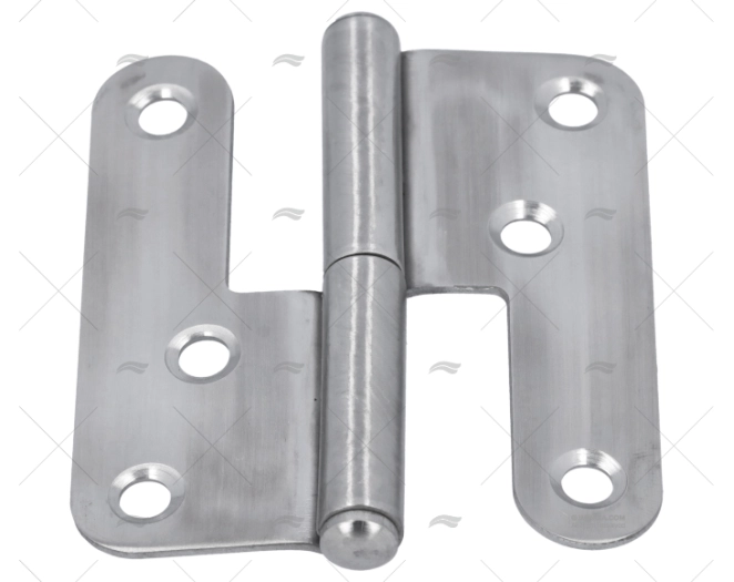 CERNIERA INOX 85x75mm SINISTRA
