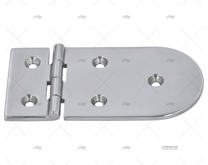 CERNIERA INOX 127x65mm