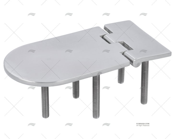 CHARNIERE INOX 127x65mm