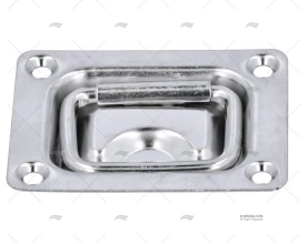 MANIGLIA INOX 76x57x8.4mm