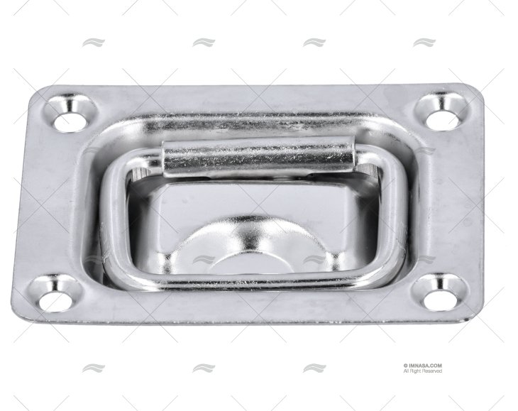 MANIGLIA INOX 76x57x8.4mm