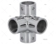 STAINLESS STEEL CORNER FITTING 4 PIPES 2