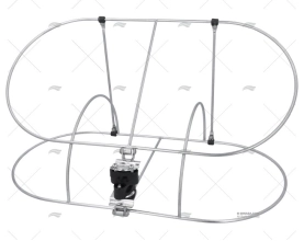 PORTA DEFENSA DUPLO INOX 11"
