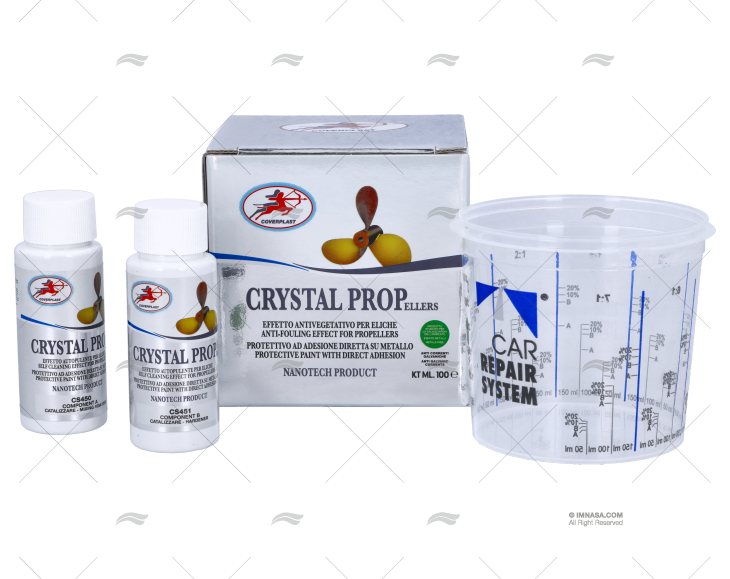 ANTIVEGETATIVA CRYSTAL ELICA KIT 0,100ml COVERPLAST