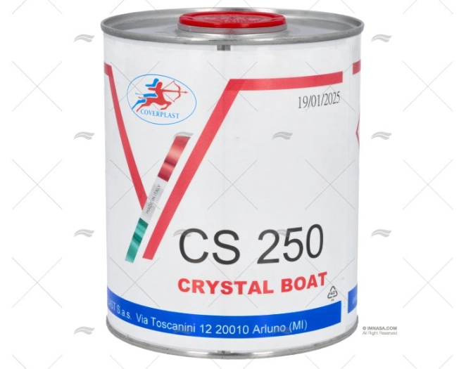 ANTIVEGETATIVA CRYSTAL BOAT 1L COMPO.A COVERPLAST