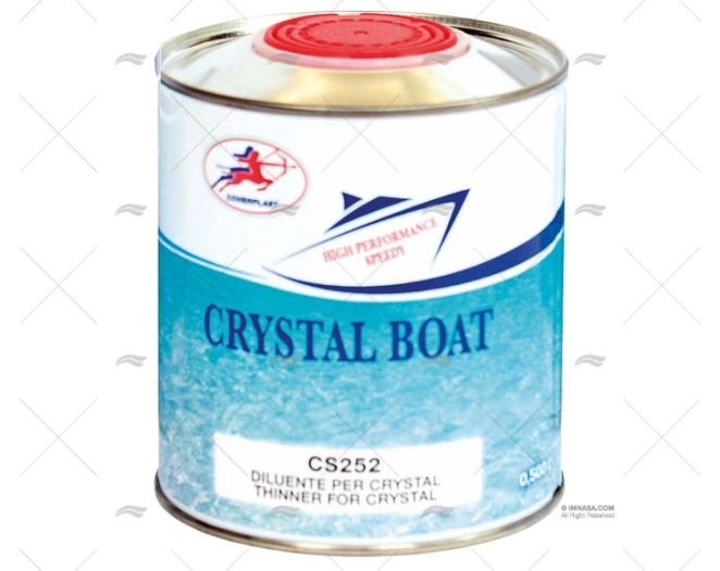 DILUYENTE CRYSTAL BOAT 0,5L COVERPLAST