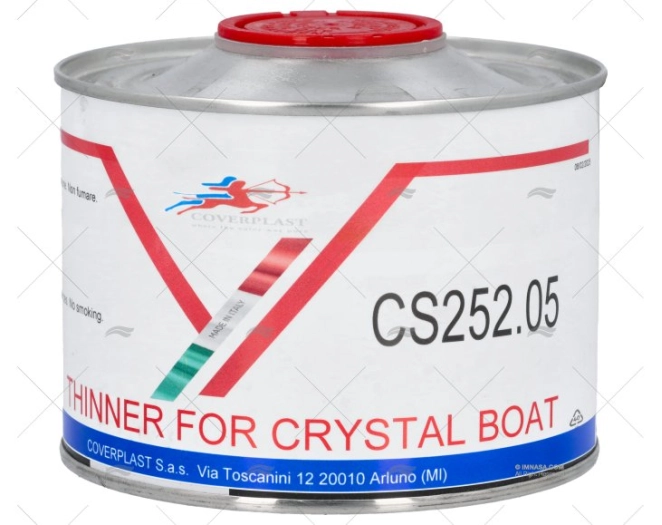 SOLVENTE CRYSTAL BOAT 0,5L COVERPLAST